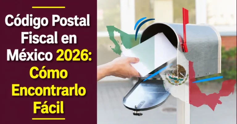 Código Postal Fiscal en México 2026: Cómo Encontrarlo Fácil