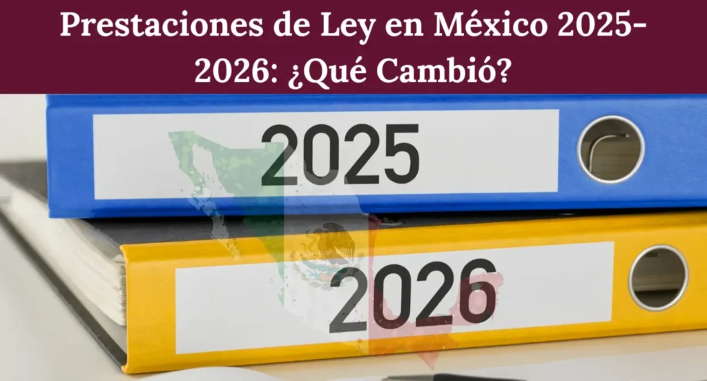 Prestaciones de Ley en México 2025-2026 ¿Qué Cambió Realmente