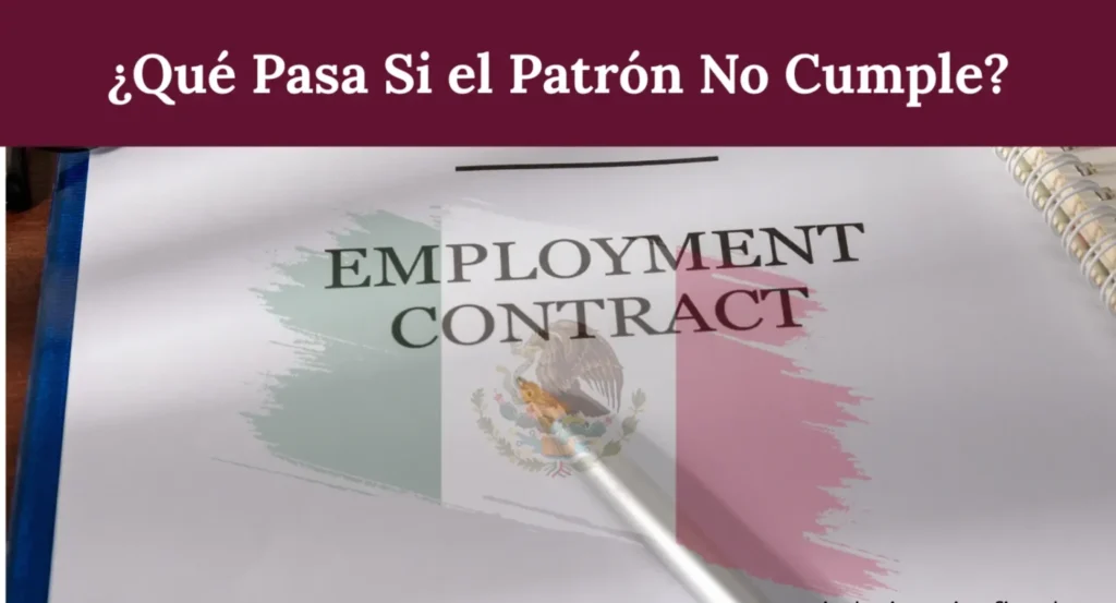 ¿Qué Pasa si el Patrón No Cumple con las Prestaciones