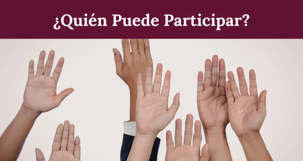 ¿Quién Puede Participar